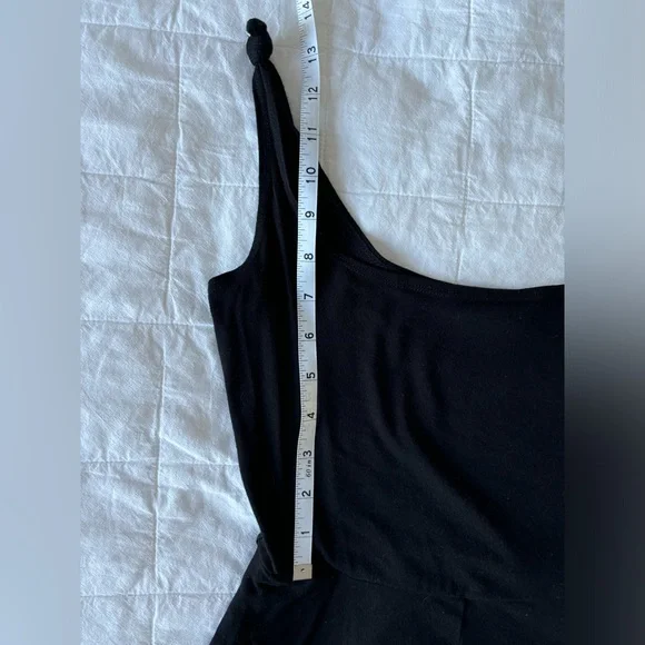 Reformation Mary Midi Dress, Black, Medium - Picture 12 of 15